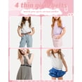thumbnail image 5 of AWAYTR 4pcs Kids PU Leather Belts for Girls, Heart Shape Metal Buckle, Adjustable Hole Design, Cute Skinny Belt for Uniform Dress Jeans Casual Wear, 5 of 8