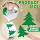 thumbnail image 4 of Herunwer Christmas Tree Stickers Roll Green Pine Tree Seal Stickers Xmas Waterproof Self-Adhesive Decals for Envelope Journal Decor Party Supplies, 4 of 8