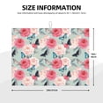 thumbnail image 3 of Kdxio Roses and Butterflies for Dish Drying Mat,24*18 inch Absorbent Dish Drainer Kitchen Counter,Large Size Dish Drying Pad for Countertops,Draining Racks, 3 of 9