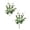 GreenA 2Packs, variant on Faux Greenery Vines Pothos Leaves For Indoor Wall Courtyard, 50 cm, GreenA 1Pack