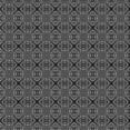 thumbnail image 1 of Ahgly Company Machine Washable Indoor Square Transitional Charcoal Black Area Rugs, 6' Square, 1 of 7