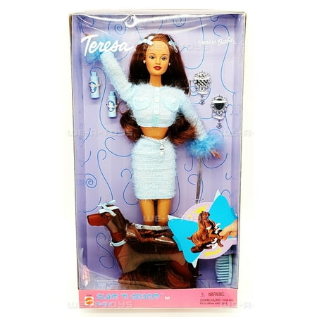 Barbie Teresa Glam 'n Groom Doll Set 1999 Mattel 27272 NEW