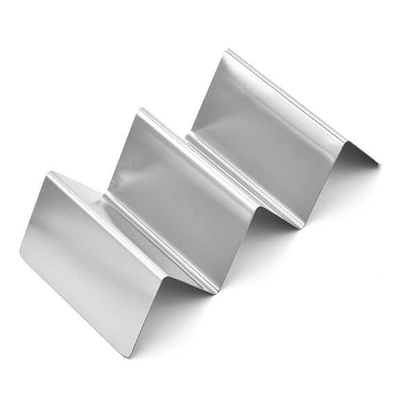 ACDANC Taco Holders 4 Packs - Stainless Steel Taco Stand Rack Tray Style,Oven Safe For Baking,Dishwasher And Grill Safe