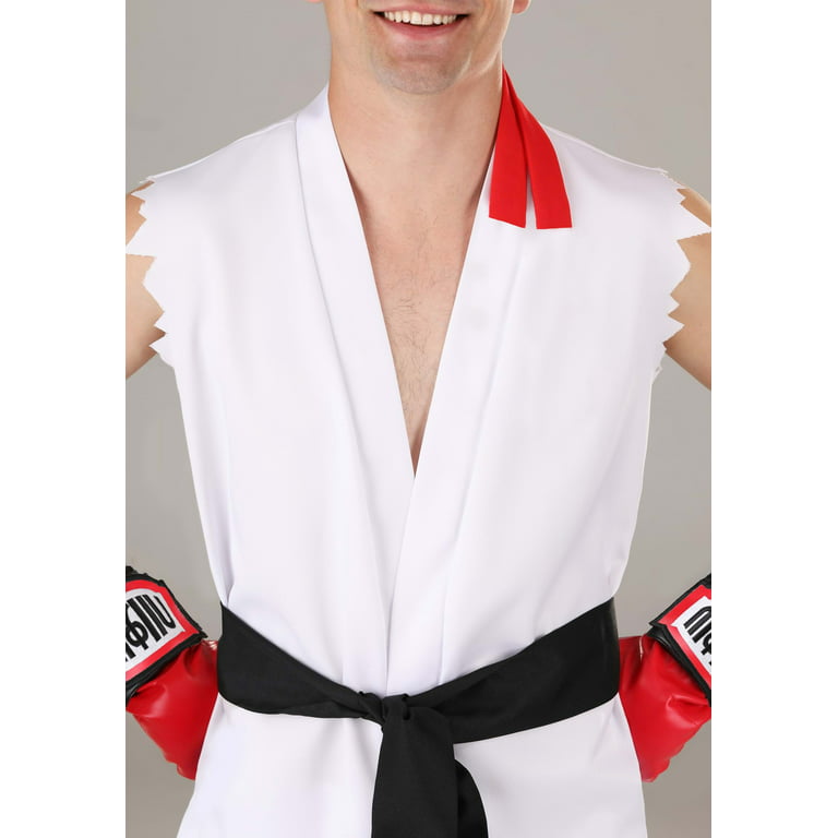 Street Fighter Ryu 5 Piece Costume Set - White, Fashion Nova, Mens  Costumes