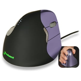 - Evoluent VerticalMouse 4 Smaller Profile USB Mouse, Right Handed