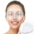 thumbnail image 1 of 100 PCS Shower Face Eye Shields，Clear Visors Eye Protector Makeup Protective Eyebrow Shower Visor for Eyelash Extensions Eye Surgery Eyelid Surgery Lash Aftercare for Salon Supplies Eyelash Extensions, 1 of 5