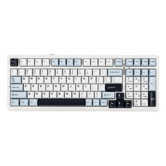 EPOMAKER x Aula F99 Wireless Mechanical Keyboard, Hot Swappable Gasket Custom Gaming Keyboard with Five-Layer Padding, Bluetooth/2.4GHz/USB-C, 8000mAh
