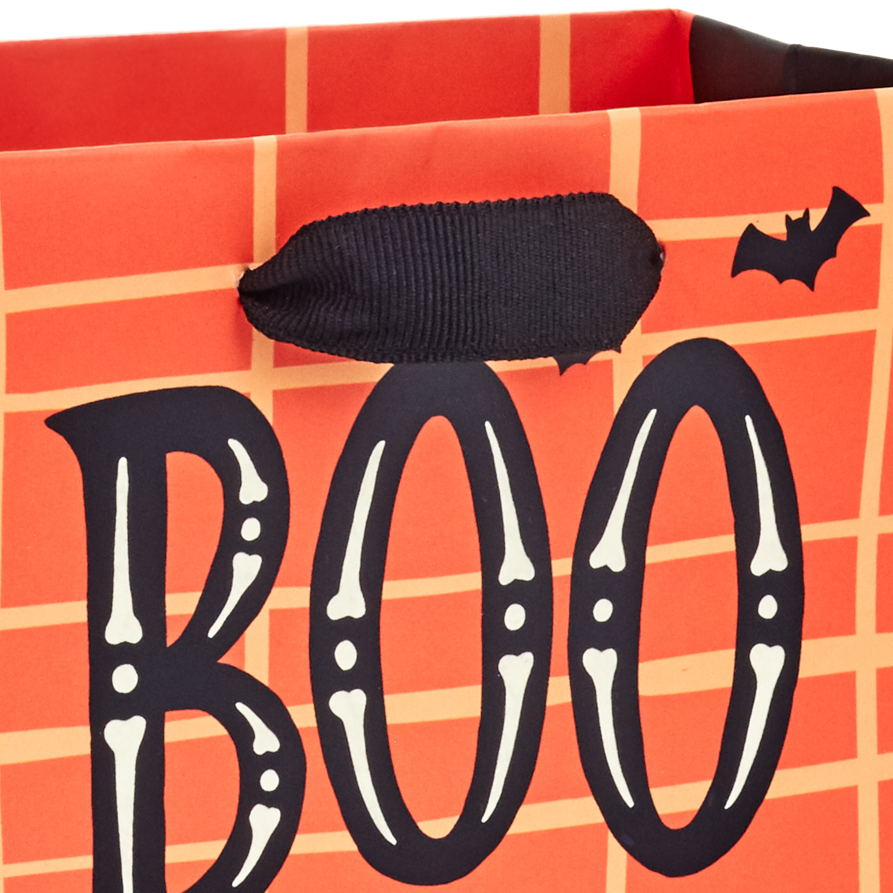 Hallmark Small Halloween Gift Bag (Boo to You, Glow in the Dark), 1 Count