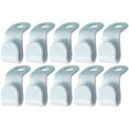 thumbnail image 1 of 10Pcs Hanger Connecting Hooks 4 Colors Hanger Extension Clips Plastic Hanger Hooks for Hangers Space and Closet Organizer Fabric Storage Organizerbedding Storage,Closet Organizer,Foldable Storage,Dra, 1 of 9