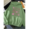 thumbnail image 3 of Hirsionsan Funny Graphic Print Hoodies Women Soft Loose Sportwear Female Sweatshirt Warm Fleece Ladies Clothes Polyester Y2k, 3 of 5