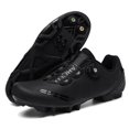 thumbnail image 2 of Huadaliy Mens Cycling Sneakers Breathable Cycling Shoes for Outdoor Riding (Black 41), 2 of 9