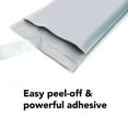 thumbnail image 4 of 6 x 9 Polymailer Polyethylene Plastic Packaging Shipping Envelopes Self Seal Adhesive Waterproof Package Mail Pouch Bags For Apparel, Clothing - Grey, 10 Packs (1000 ct), 4 of 9