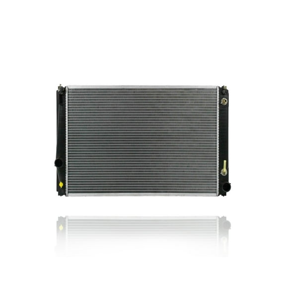 Radiator - Pacific Best Inc. Fit/For 2892 06-12 Toyota RAV4 V6 3.5L Without Tow Package - With Transmission Oil Cooler, Plastic Tank, Aluminum Core, 1-Row