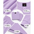 thumbnail image 4 of dELiA*s Girls Thermal Underwear Set Waffle Knit Shirt and Long Johns (2T-16), Lavender/White/Medium Pink, 4 of 7