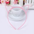 thumbnail image 5 of Ruanlalo 3Pcs Lovely Cat Ears Women Girls Hoop Hairband Headband Party Hair Accessories Big Red, 5 of 6