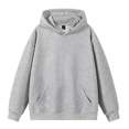 thumbnail image 3 of Hooded Fleece Pullover Soft Drawstring Sweatshirt for Men, Winter Warm Loungewear with Pockets, 3 of 6