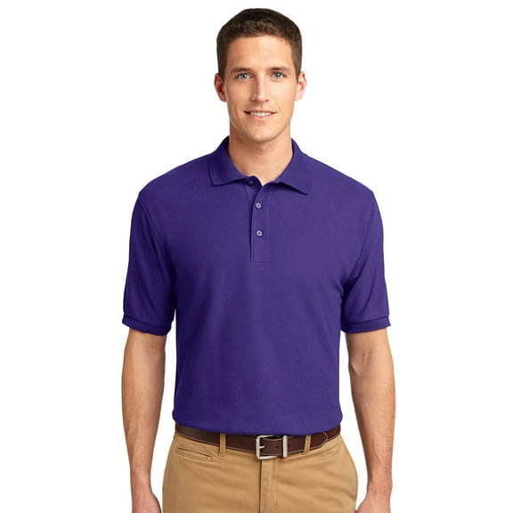 Port Authority Extended Size Silk Touch Polo. K500ES