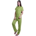 thumbnail image 2 of Moomaya Womens Printed Tee and Pajama Set PJs,Short Sleeve Sleepwear Nightwear Loungewear S-XXL, 2 of 7