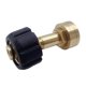thumbnail image 2 of Adaptador de conexión rápida Adaptador de lavadora de presión estable Conector de agua de limpieza de alta presión de alta presión Adaptador de, 2 of 8