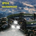thumbnail image 2 of Headlamp with Motion Sensor Rechargeable Headlamp 5 LED USB Headlights with 6 Modes 500 Lumens IPX4 Waterproof Head Flashlights with Adjustalbe Headband for Outdoor Running Camping Adults and Kids, 2 of 7