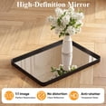thumbnail image 5 of EDX Bathroom Mirror 28"x 36" Wall Mirror with Rectangular Metal Frame, Black, 5 of 7