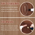 thumbnail image 3 of 18 Colors Wood Wax Sticks ＆ Wood Markers Furniture Repair Kit - Set of 39 - Wood Floor Scratch Repair, Furniture Markers Touch Up Restore Wood Floors, Tables, Holes, Laminate, Carpenters, 3 of 3