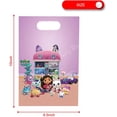 thumbnail image 3 of Bolsas de regalo para fiesta de casa de muñecas Gabby, bolsas de plástico con temática de gato para dulces, para baby shower, fiestas de cumpleaños de niñas y niños, suministros de decoración, 3 of 5