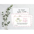 thumbnail image 3 of Inkdotpot 30Hippo Girl Gender Neutral Baby ShowerDiaper Raffle Ticket Lottery Insert Cards Supplies Games For Baby Shower Party Bring A Pack Of Diapers To Win Favors Gifts And Prizes, 3 of 5