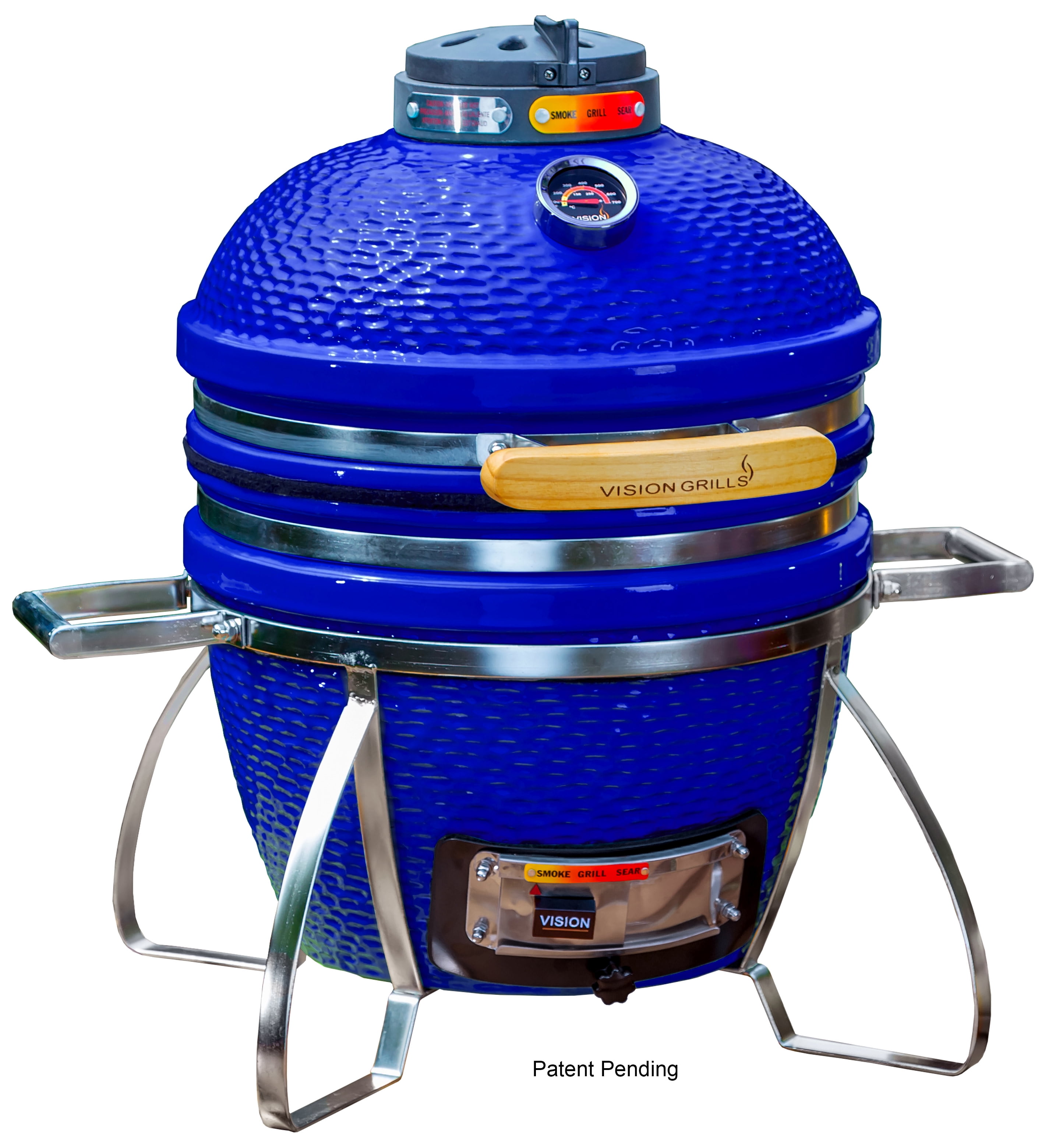 Classic Cadet Kamado Grill, CARMINE RED