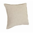 thumbnail image 5 of LR Home Ox Bay Birch Solid All-Natural Cotton  Square 2 Piece Pillow Cover Set, 5 of 8