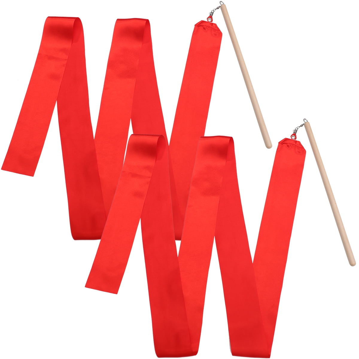 Ribbon Dancing Dance Streamers Ribbons Kids Gymnastics Rhythmic Silk