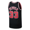 thumbnail image 3 of Men's Mitchell & Ness Scottie Pippen Black Chicago Bulls 1997/98 Hardwood Classics Swingman Jersey, 3 of 3