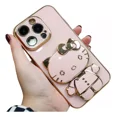 thumbnail image 1 of Funda Kitty Soporte Anticaída Con Espejo Para iPhone + Mica, 1 of 7