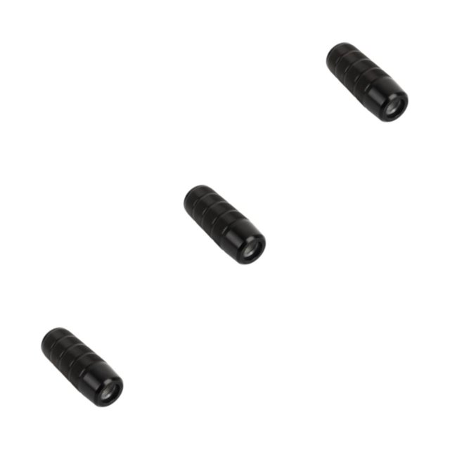 Cabezal de aluminio resistente Scienceny para Pomo de palanca de cambios de coche negro Type1 NO1