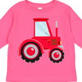 thumbnail image 4 of Inktastic Farming Red Tractor Boys or Girls Long Sleeve Toddler T-Shirt, 4 of 5