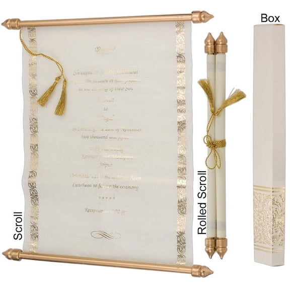 Scroll wedding invitation,Scroll invitation,engagement invitations,party invitations,bridal shower invitations,baby shower,wedding program