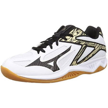 Mizuno Volleyball Shoes Thunder Blade 3 White Black Gold 29.5 cm 2.5E Walmart