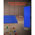 thumbnail image 3 of VEVOR Gym Wall Padding Durable Waterproof Basketball Mat 2" Thick Foam Court Garage, 3 of 9