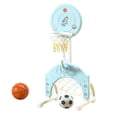 thumbnail image 2 of Aro de baloncesto de interior, tablero de baloncesto, juguete de fútbol Lazo azul, 2 of 9