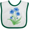thumbnail image 3 of Inktastic Cornflower Boys or Girls Baby Bib, 3 of 4