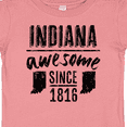 thumbnail image 4 of Inktastic Indiana Awesome Since 1816 Boys or Girls Baby T-Shirt, 4 of 5