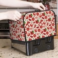 thumbnail image 6 of KLL Tomatoes Print 2 Slice Toaster Dust Covers Kitchen Small Appliance Cover with 2 Pockets,Can hold Jam Spreader Knife & Toaster Tongs (11.4 x 7.9 x 7.5), 6 of 6