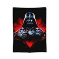 thumbnail image 6 of Ultra-Soft Micro Fleece Warm Darth Vader Blanket Throw Fluffy Fleece Blanket Decorative Quilt Four Seasons Lightweight For Couch Sofa Travel Camping Office 60"X50", 6 of 7