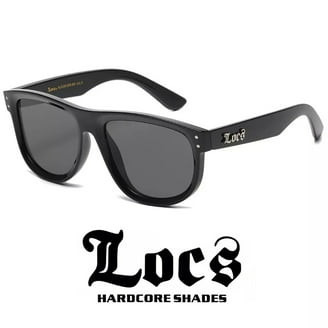 Locs Male OG Classic Mad Dogger Rubber Finish Matte Black Gangsta