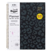 See It Bigger M/W Planner, Large (9" x 11.25"), Black, 15-Month: Apr 2026 - Jun 2027