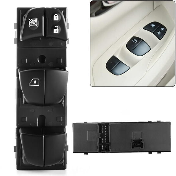 New For Nissan Juke 2010-2017 Left Side Window Main Control Switch 25401-1KA0B