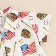 thumbnail image 5 of Coerni Toddler Baby Boy 4th of July Clothes Set Short Sleeve Button Up Shirt Top and Shorts Set 2 Piece Summer Outfits, 5 of 8