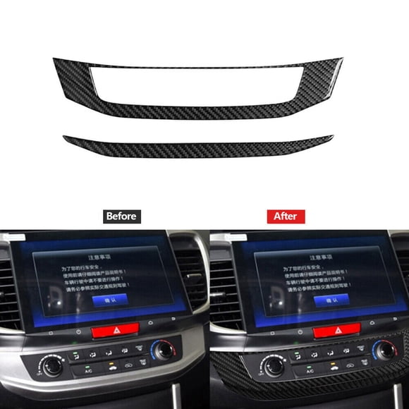 Panneau de Garniture Décoratif en Fibre de Carbone Type B pour Honda pour Accord 2013-2017