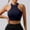 Blue, variant on Women's Front Side Buckle Lace Edge Without Steel Ring Movement Seamless Gathering Adjustment Yoga Sleep Large Bra Womens Bras Comfortable Wide Band Wireless Support Bras for Women Light Sports Bra