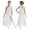 White, variant on Sholeno Kids Girls Glittery Sleeveless Ballet Dance Leotard with Asymmetrical Sheer Mesh Skirted Lyrical Dance Dress Orange 6